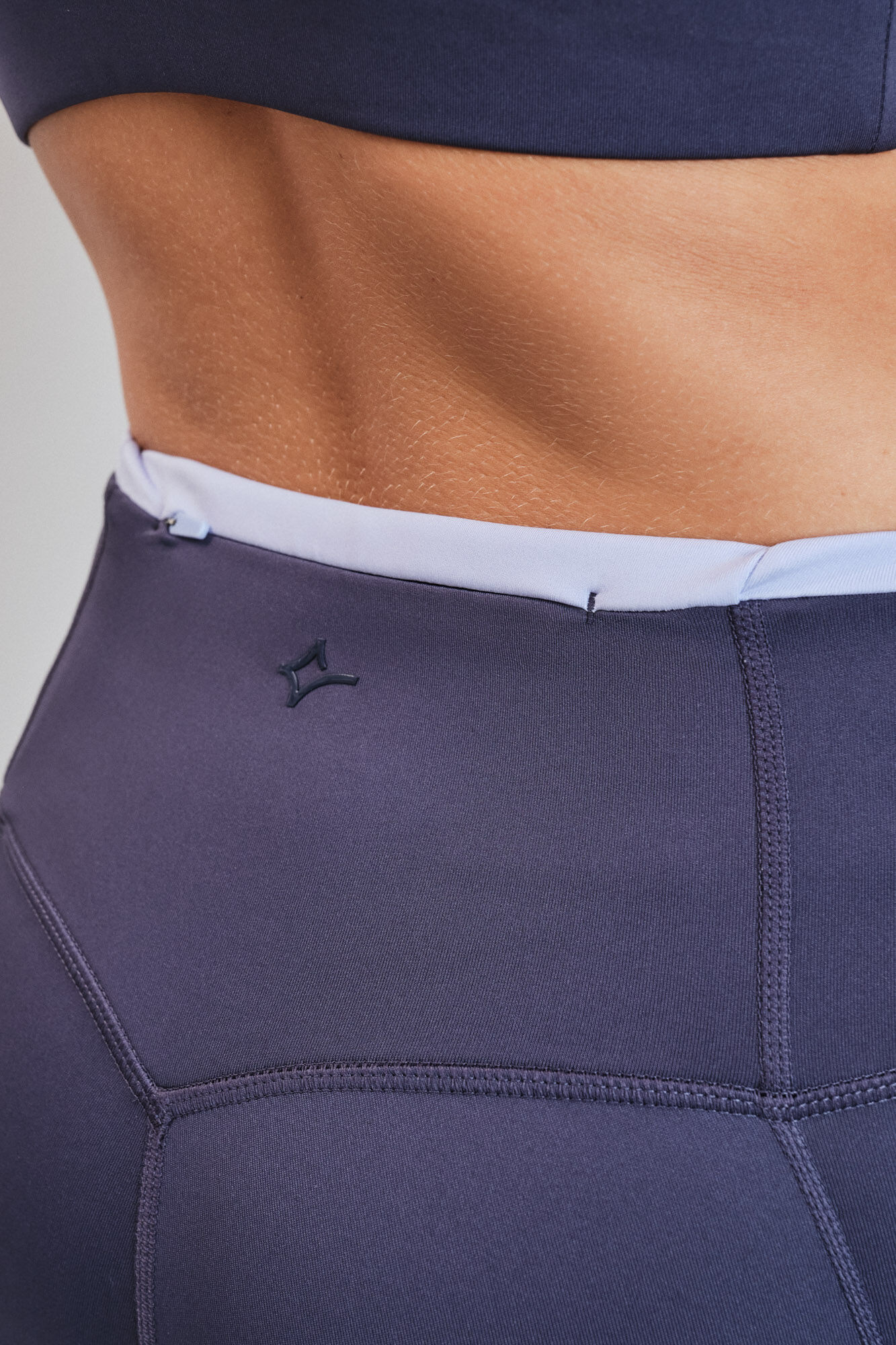 Dash and Stars Legging 4D STRETCH cinzento escuro azul