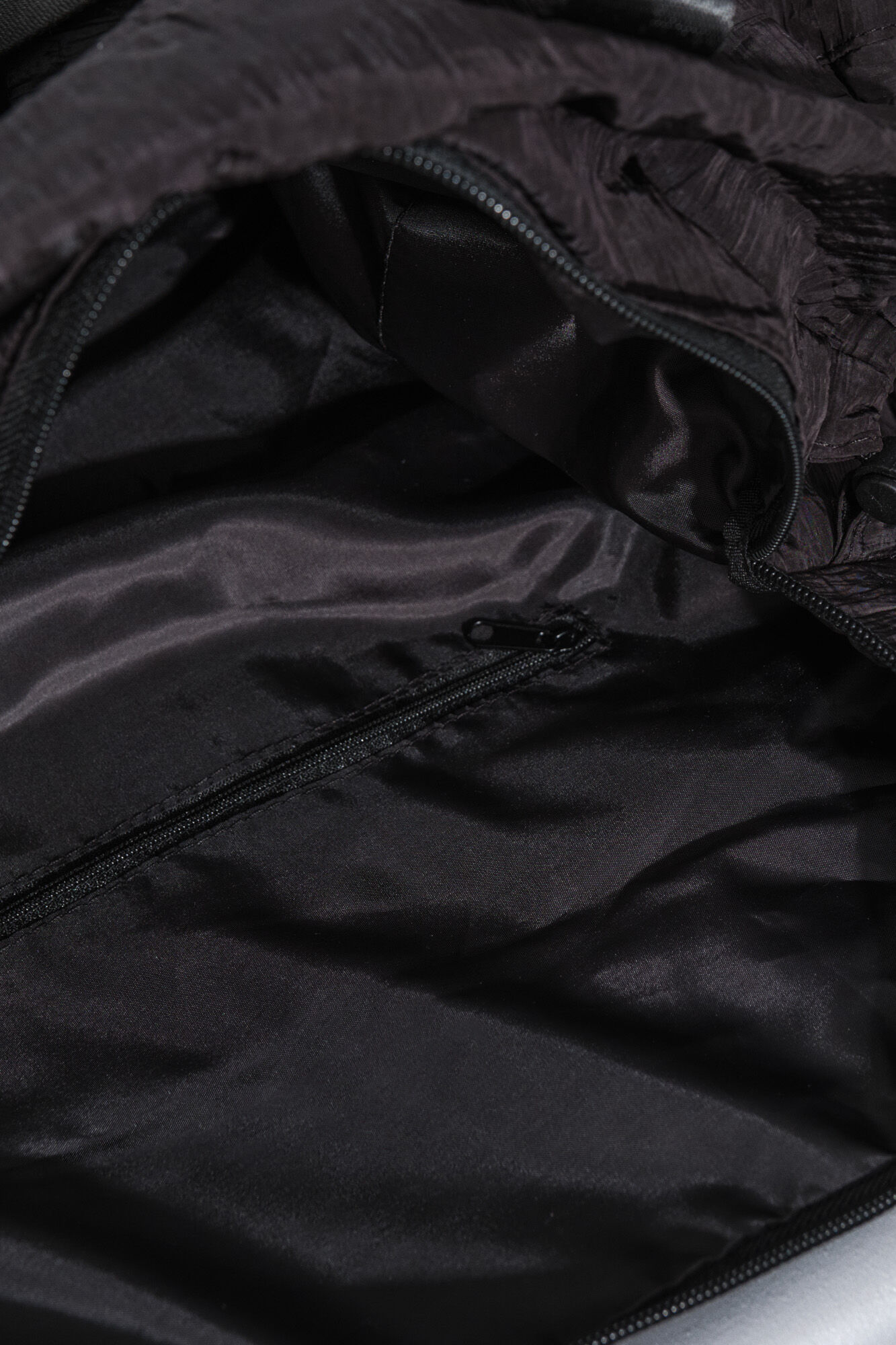 Dash and Stars Mala de viagem de nylon acetinado preto preto