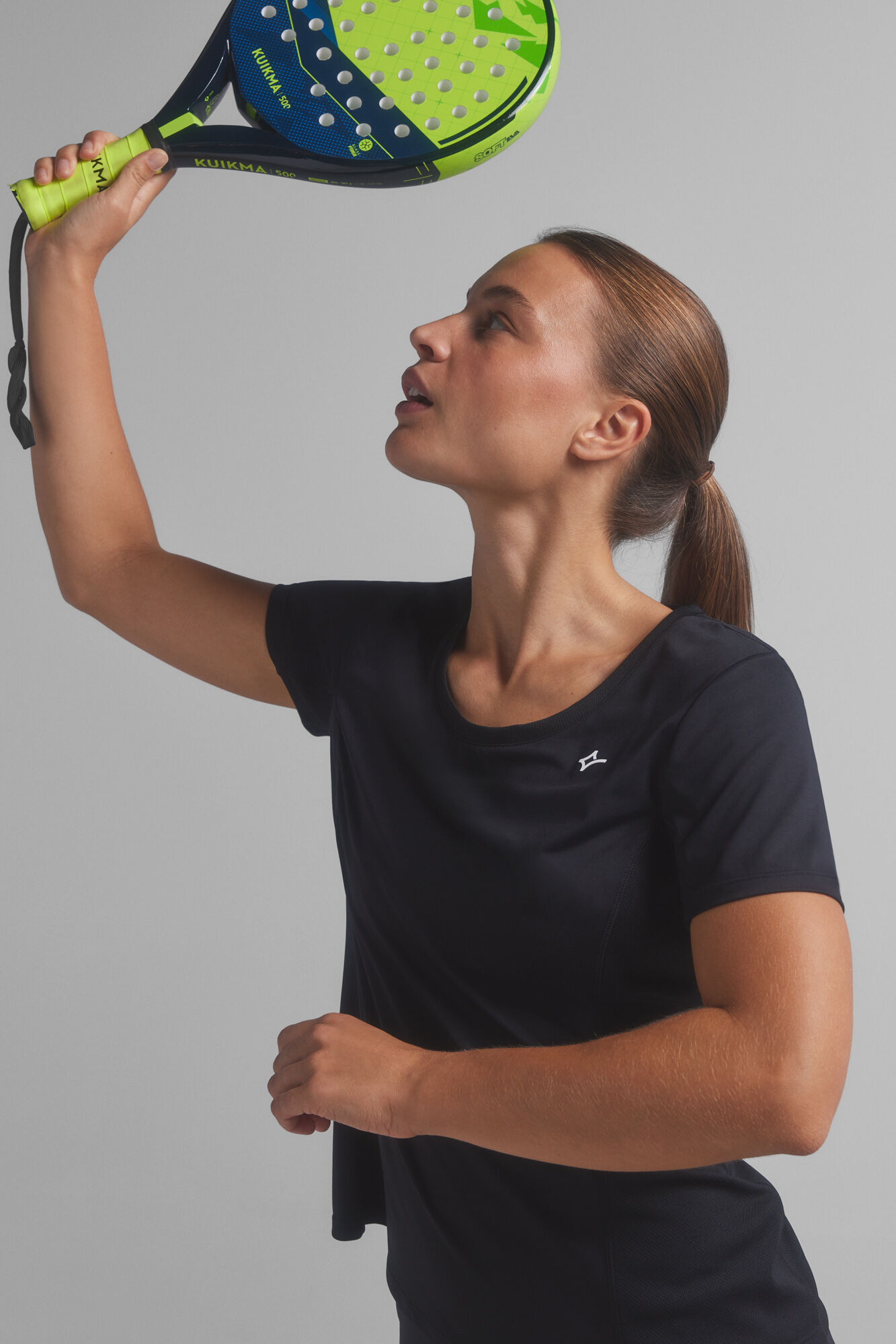 Dash and Stars Camiseta transpirable negra