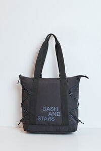 Dash and Stars Mochila multiposi&ccedil;&atilde;o preta