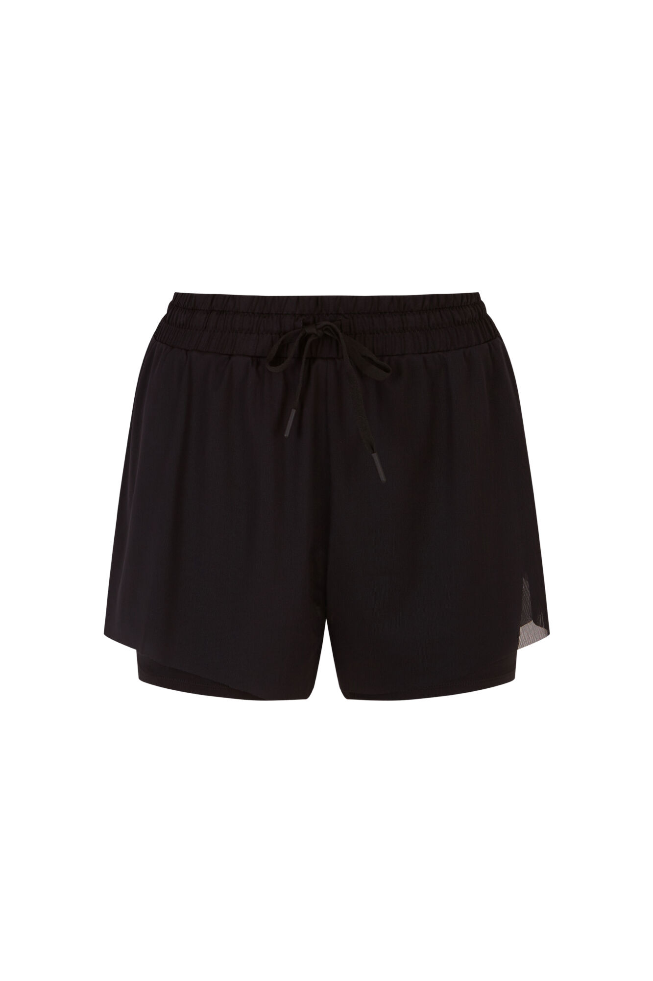 Dash and Stars Short ultra ligero malla negro negro