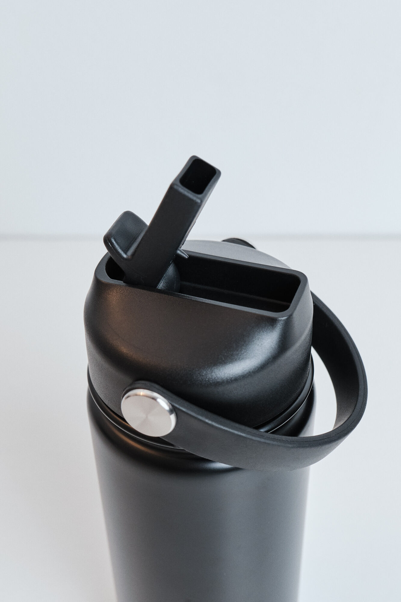 Dash and Stars Botella acero inoxidable negra