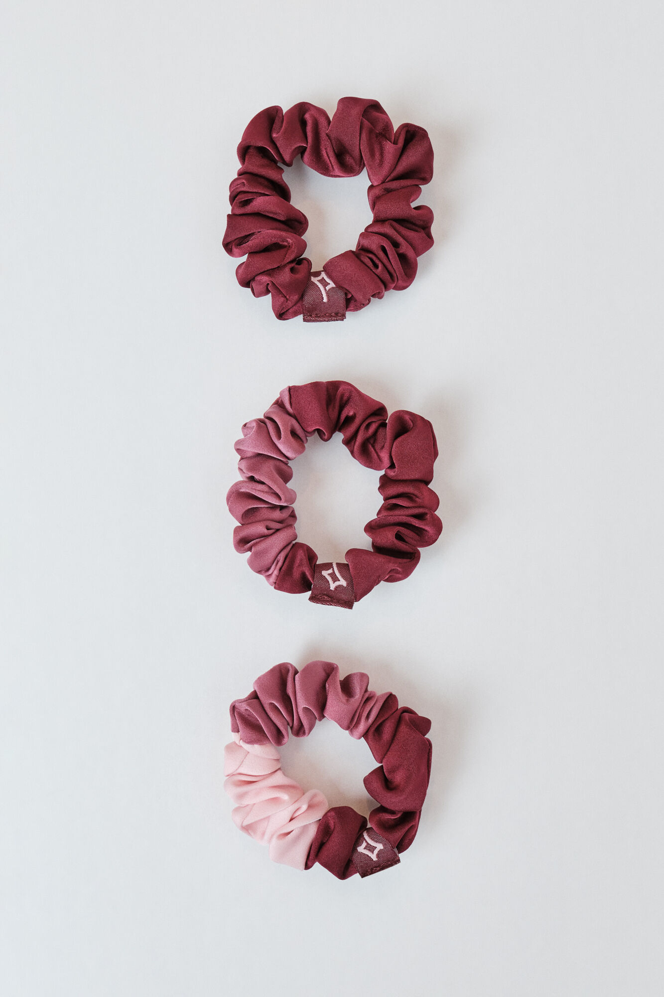 Dash and Stars Pack 3 gomas de pelo rosa rosa