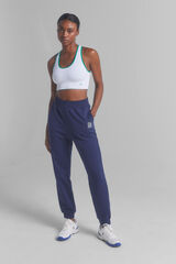 Dash and Stars Blue cotton jogger bottoms blue