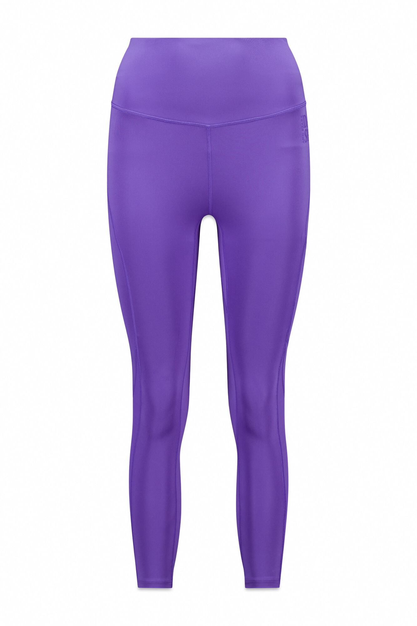 Dash and Stars Purple 4D STRETCH cropped leggings pink