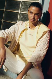 Dash and Stars Chaqueta ligera reversible capucha amarillo