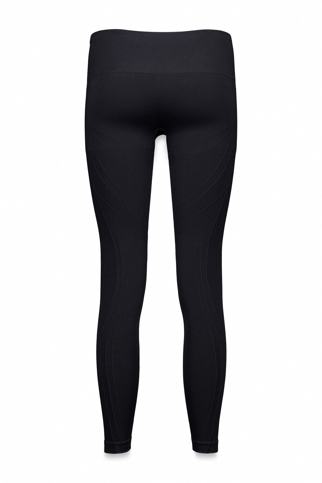 Dash and Stars Leggings pretas sem costuras e confort&aacute;veis preto