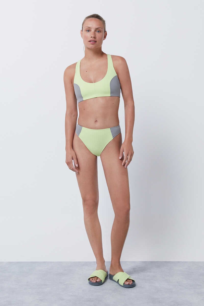 Braga bikini deportiva Quick Dry, Bañadores deportivos mujer