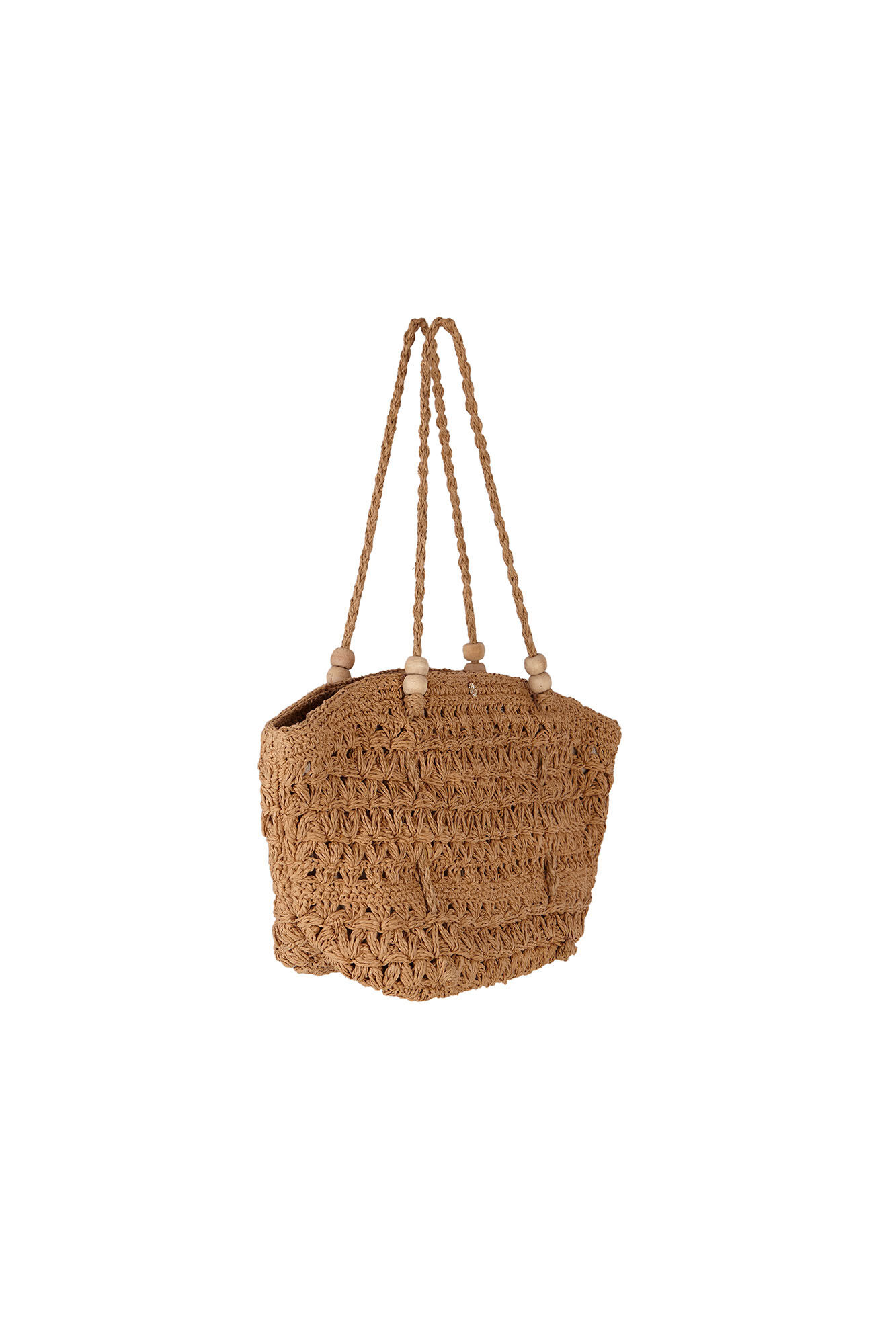 Hoss Intropia Naiara. mala cesto de r&aacute;fia