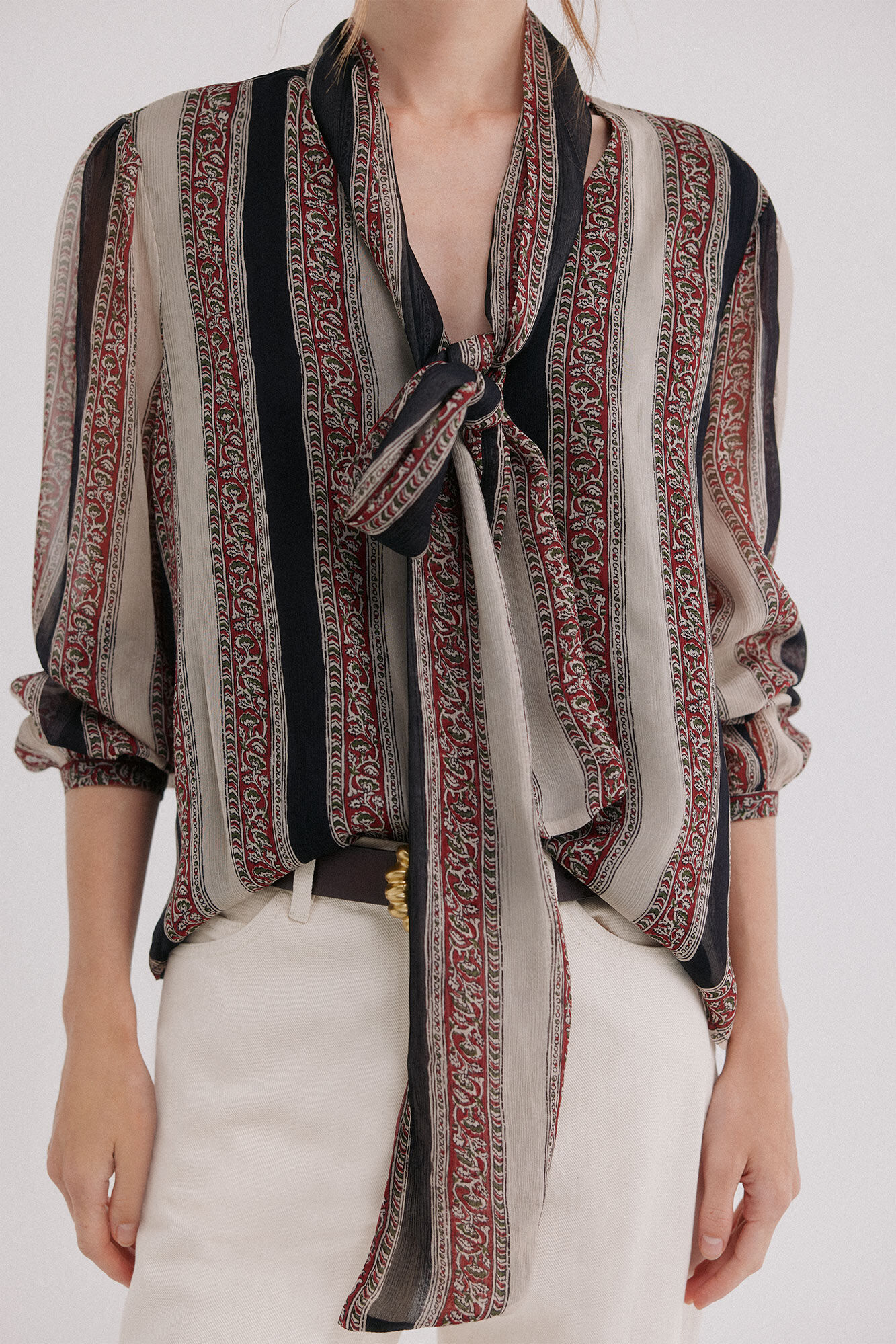 Hoss Intropia Celina. Blusa fluida Multicolor