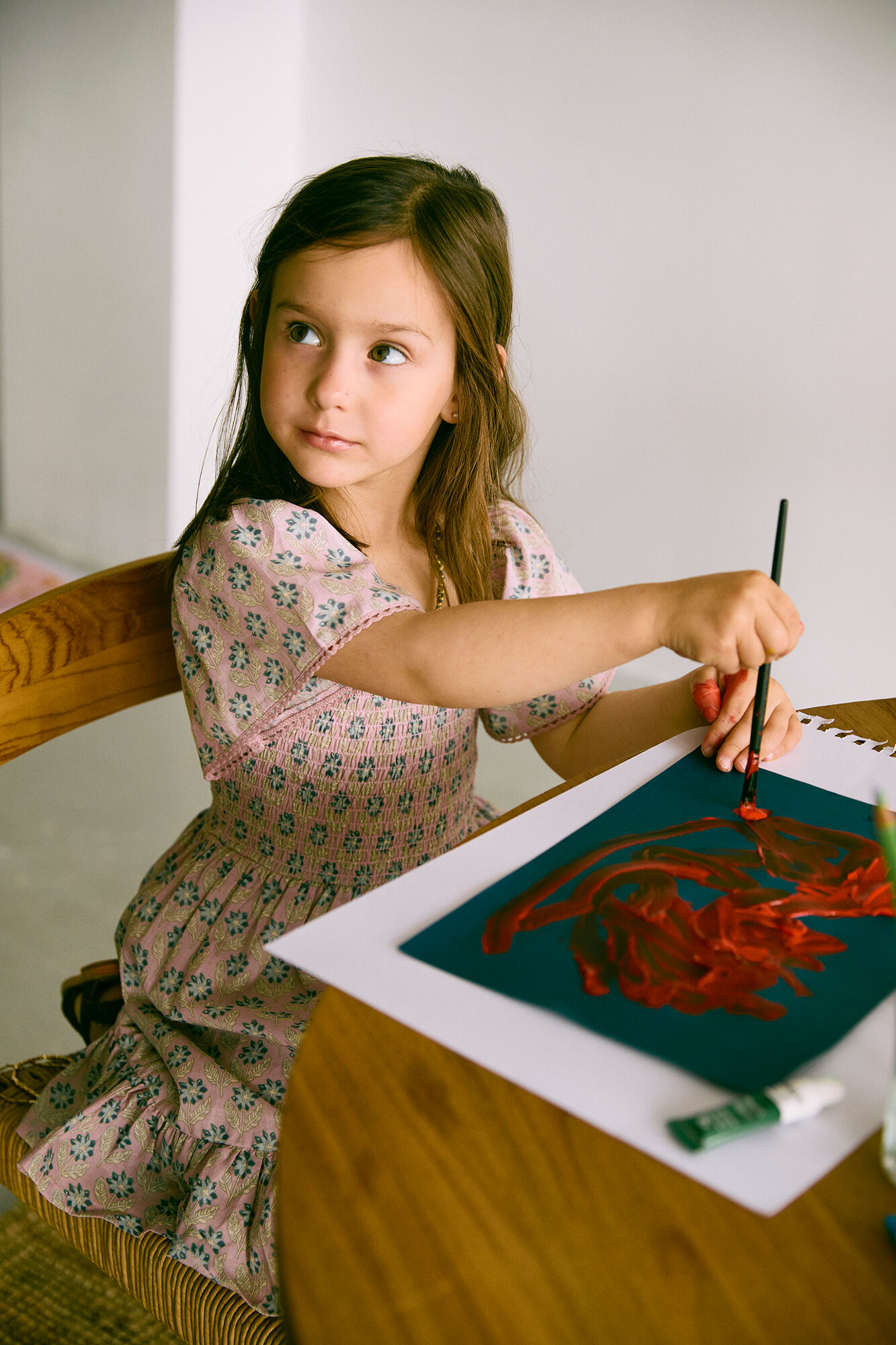 Hoss Intropia Ana. Vestido curto fluido Multicolorido