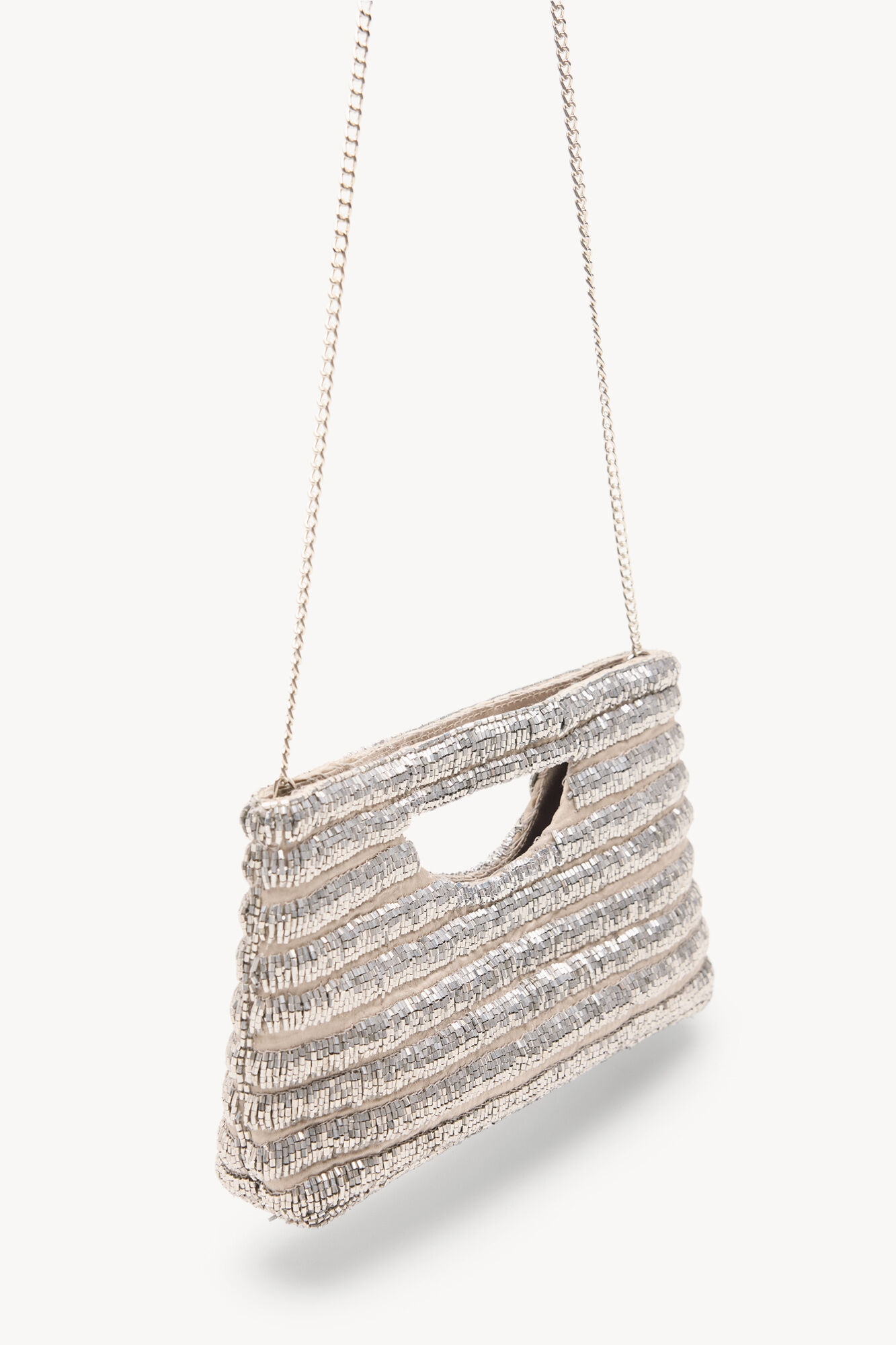 Hoss Intropia Nina. Bolso de mano abalorios