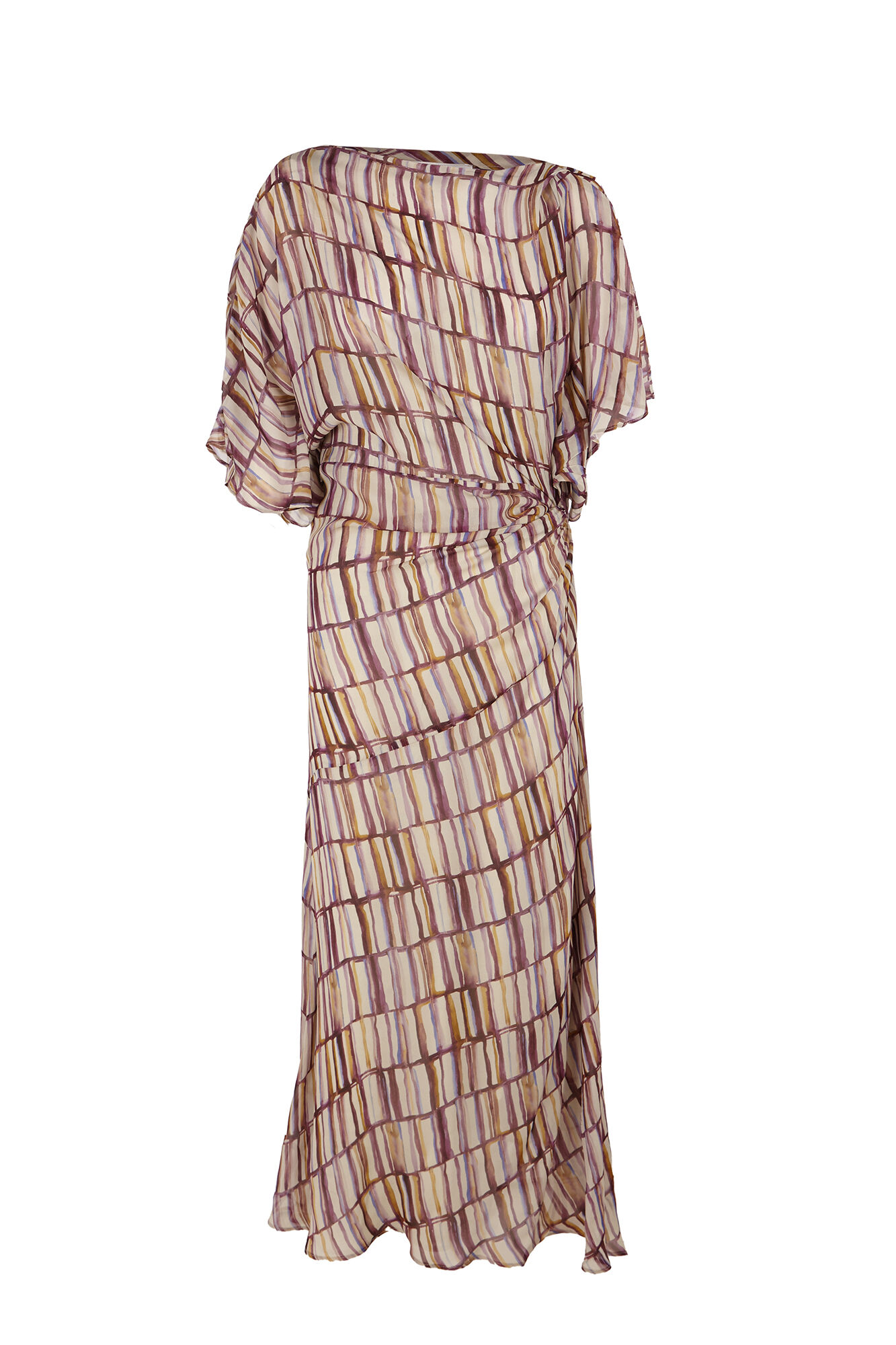 Hoss Intropia Aurora. Vestido estampado Beige