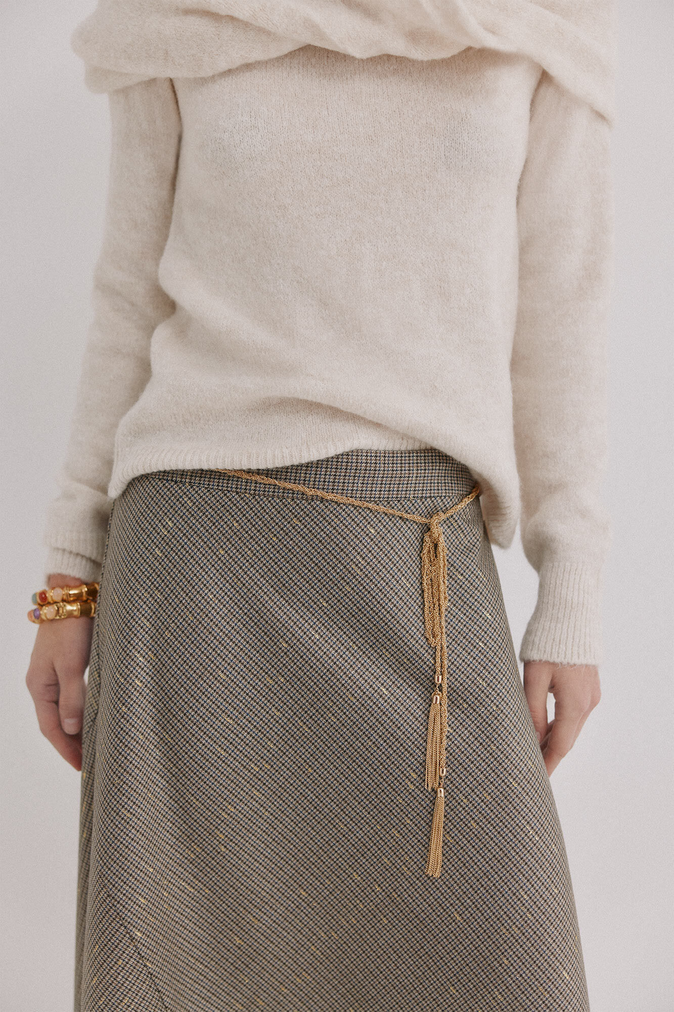 Hoss Intropia Regina. Falda a cuadros Multicolor