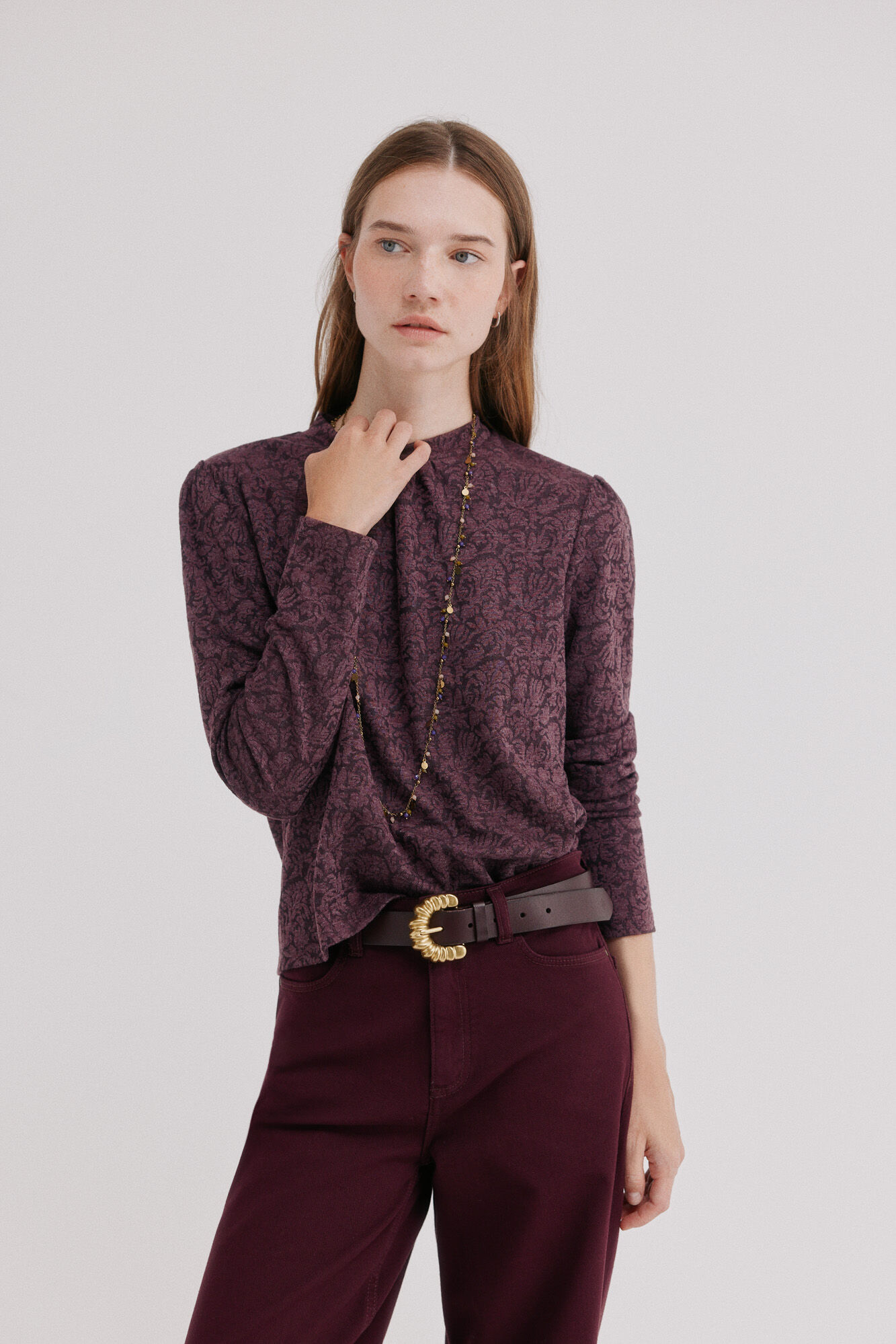 Hoss Intropia Mirel. Camiseta textura