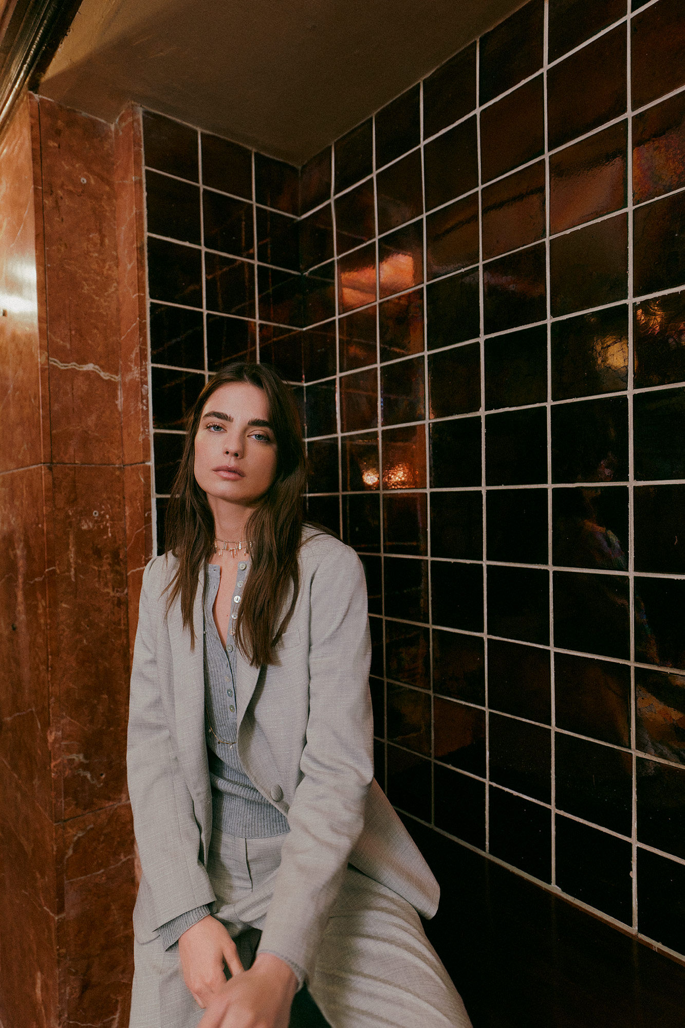 Hoss Intropia Eug&egrave;ne. Blazer cierre cruzado