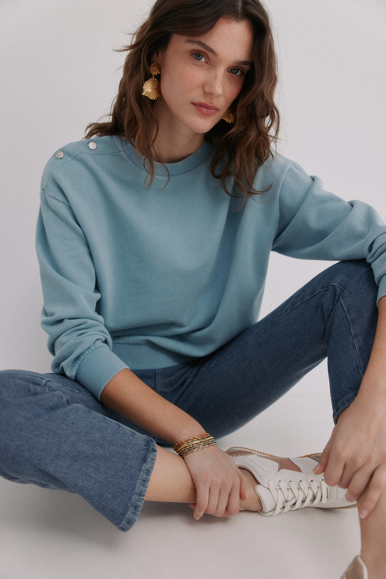 Hoss Intropia Maddie. Sudadera de cuello subido