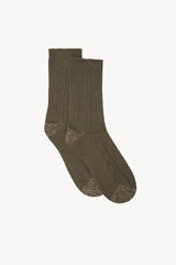 Hoss Intropia Leire. Calcetines ochos Kaki