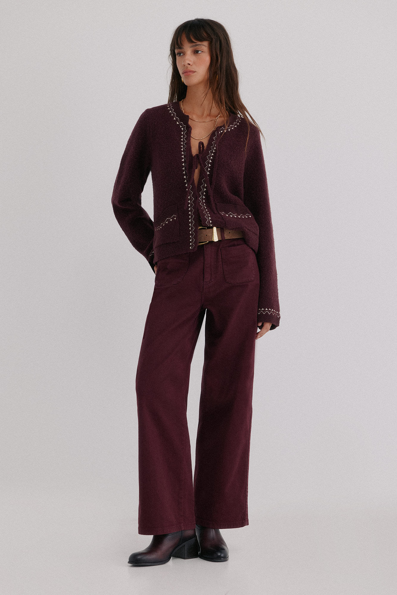 Hoss Intropia Nala. Chaqueta bordada