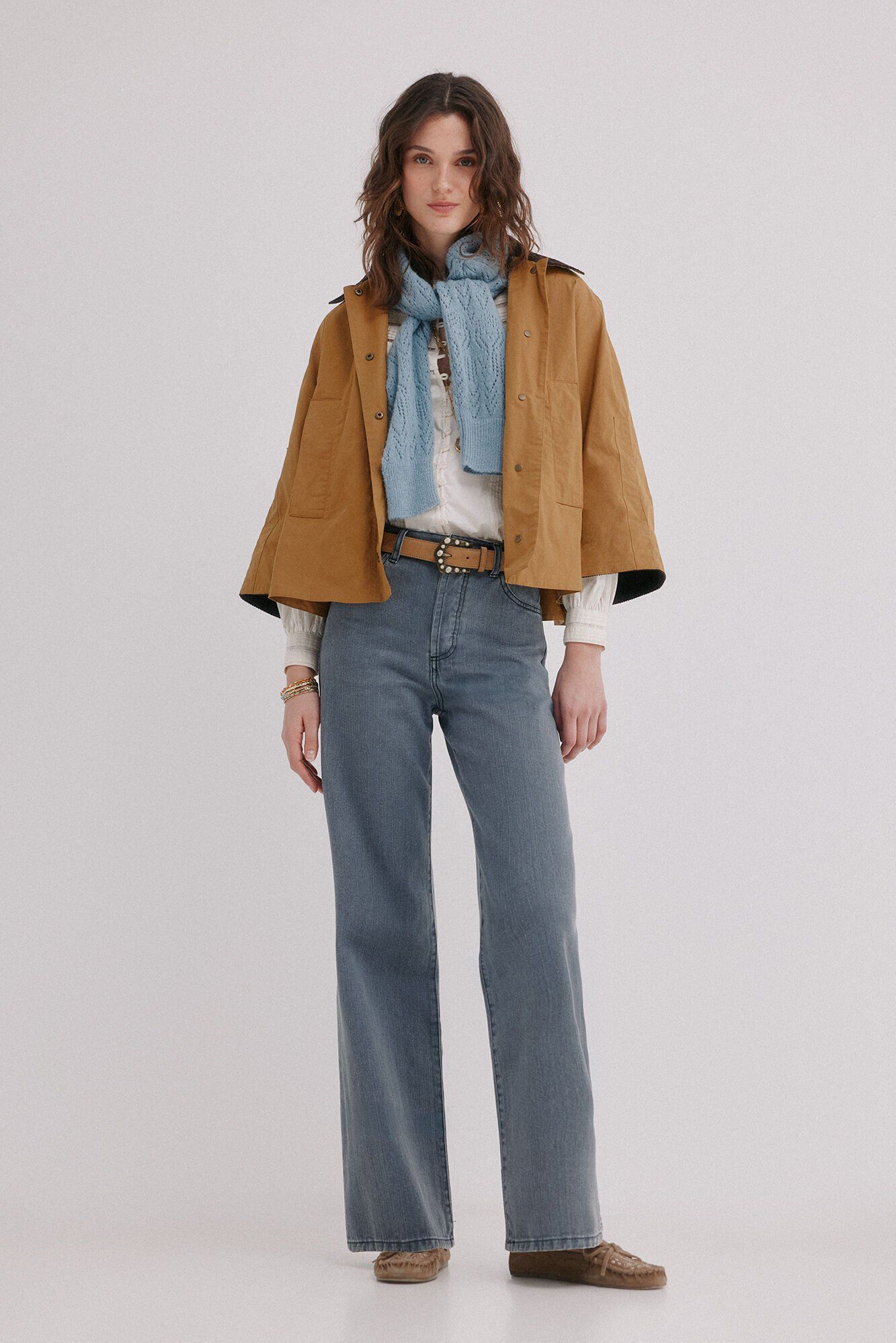 Hoss Intropia Delma cape-style trainers Yellow