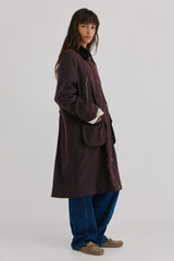 Hoss Intropia Damaris. Trench with pockets Burgundy