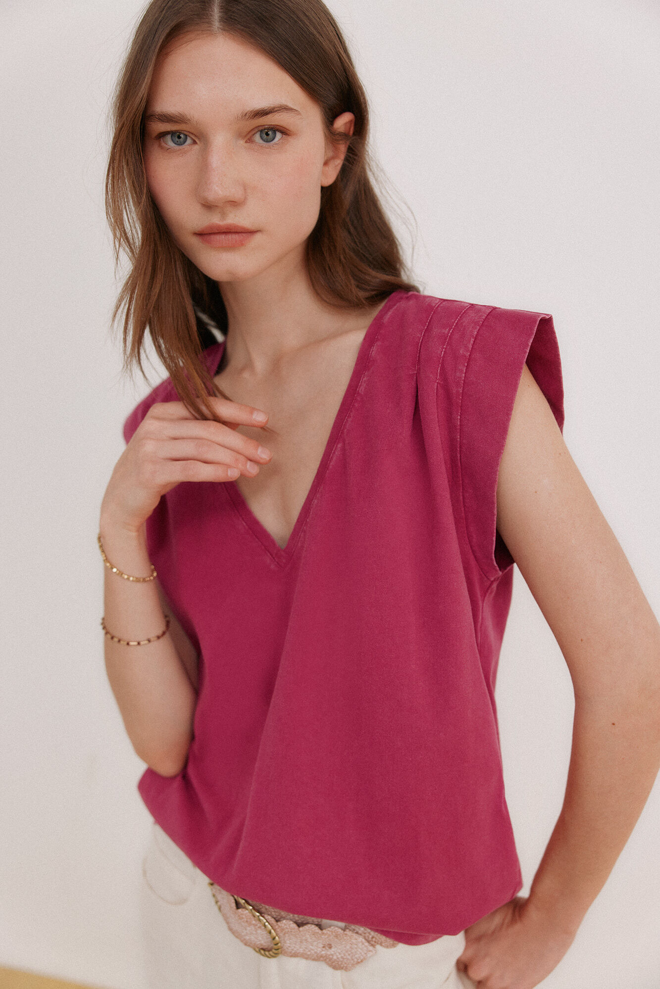 Hoss Intropia Manuela. Camiseta lavada