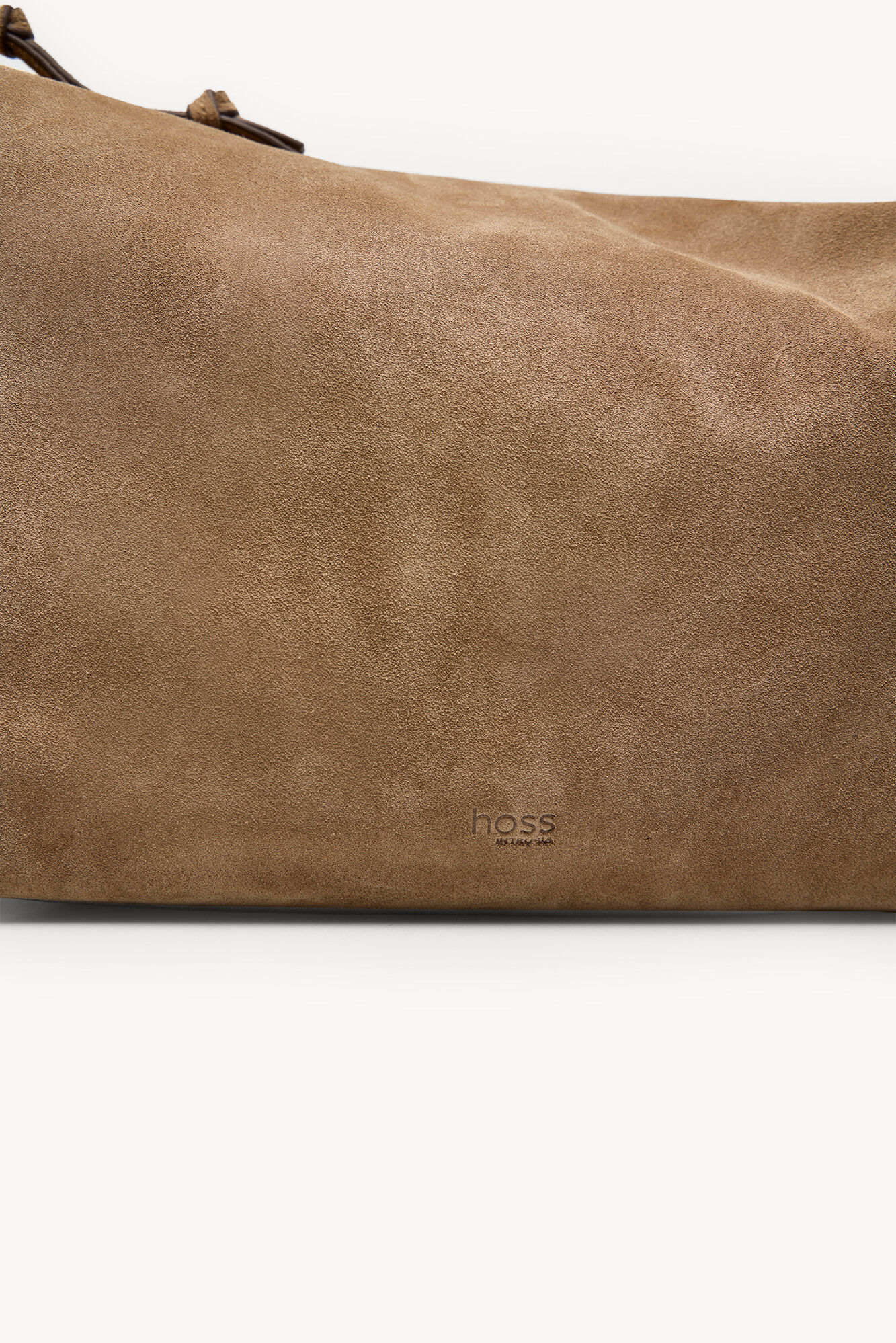 Hoss Intropia Natalia. Suede split leather Brown