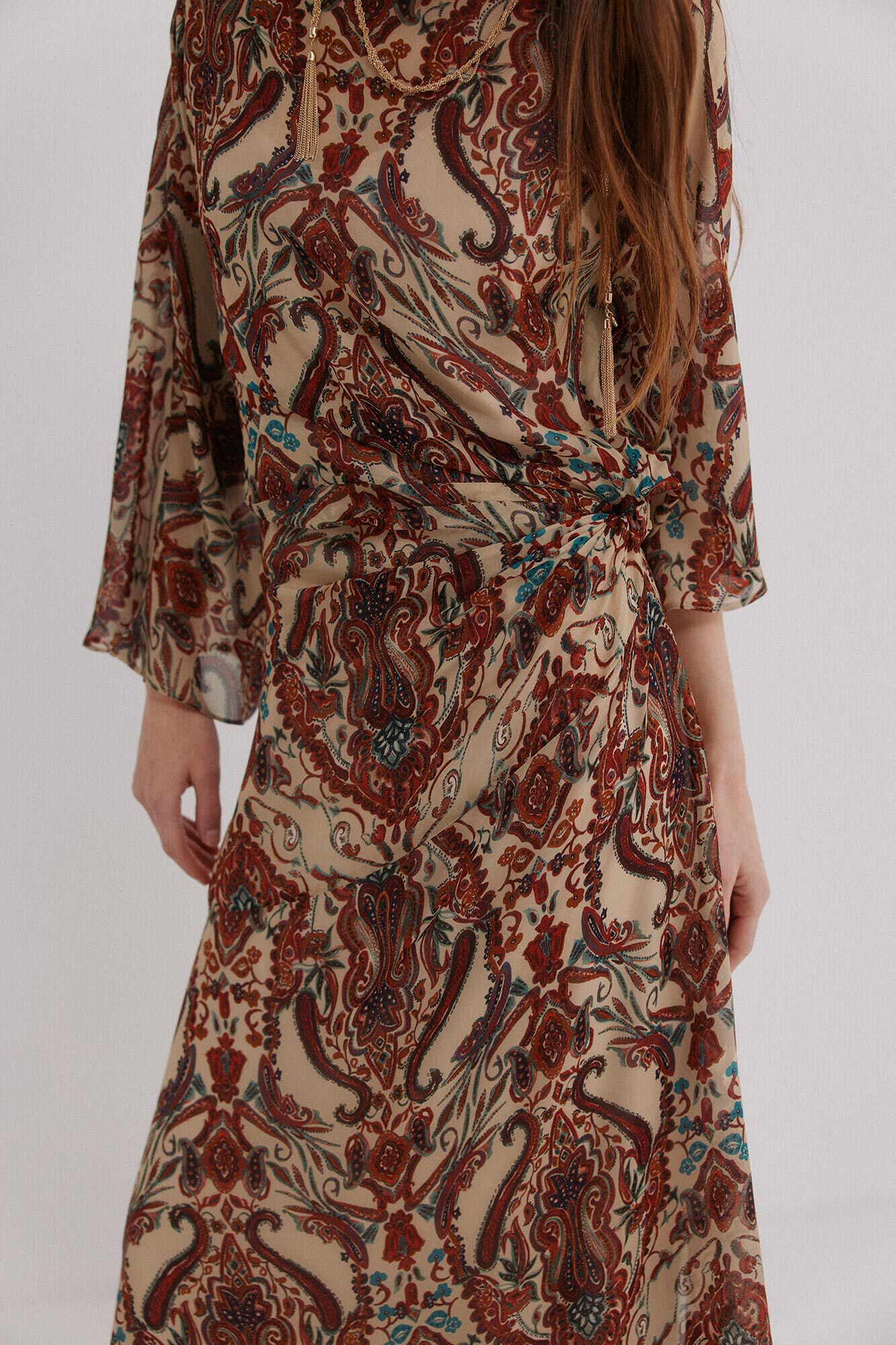 Hoss Intropia &Aacute;ngela. Vestido estampado Multicolor