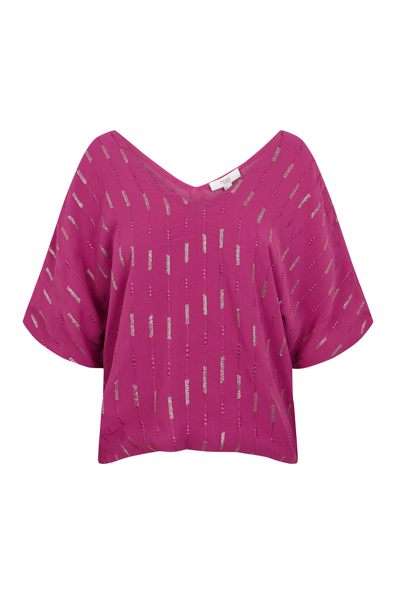 Hoss Intropia Top de lantejoulas Gia Roxo