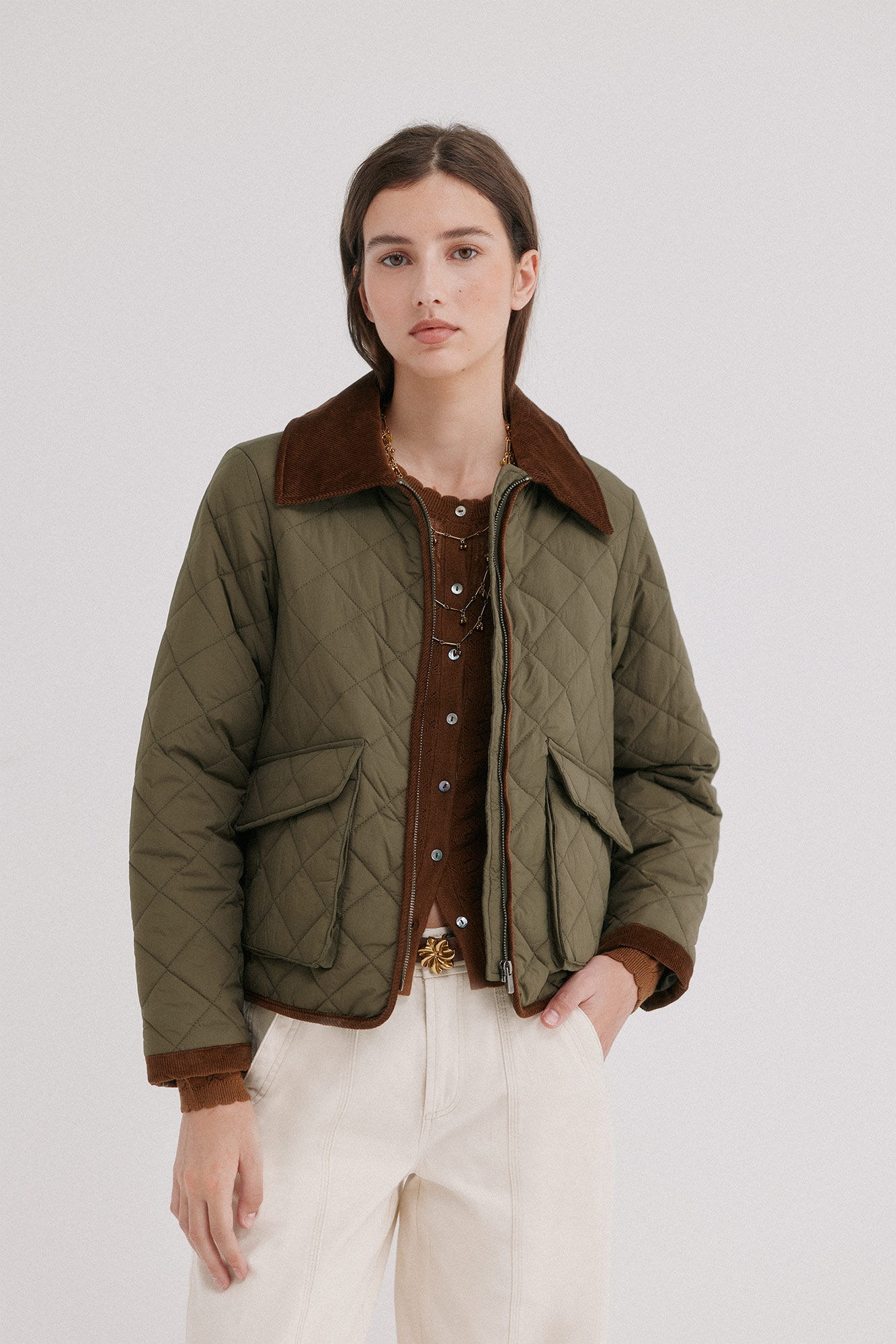 Hoss Intropia Devora. Chaqueta acolchada
