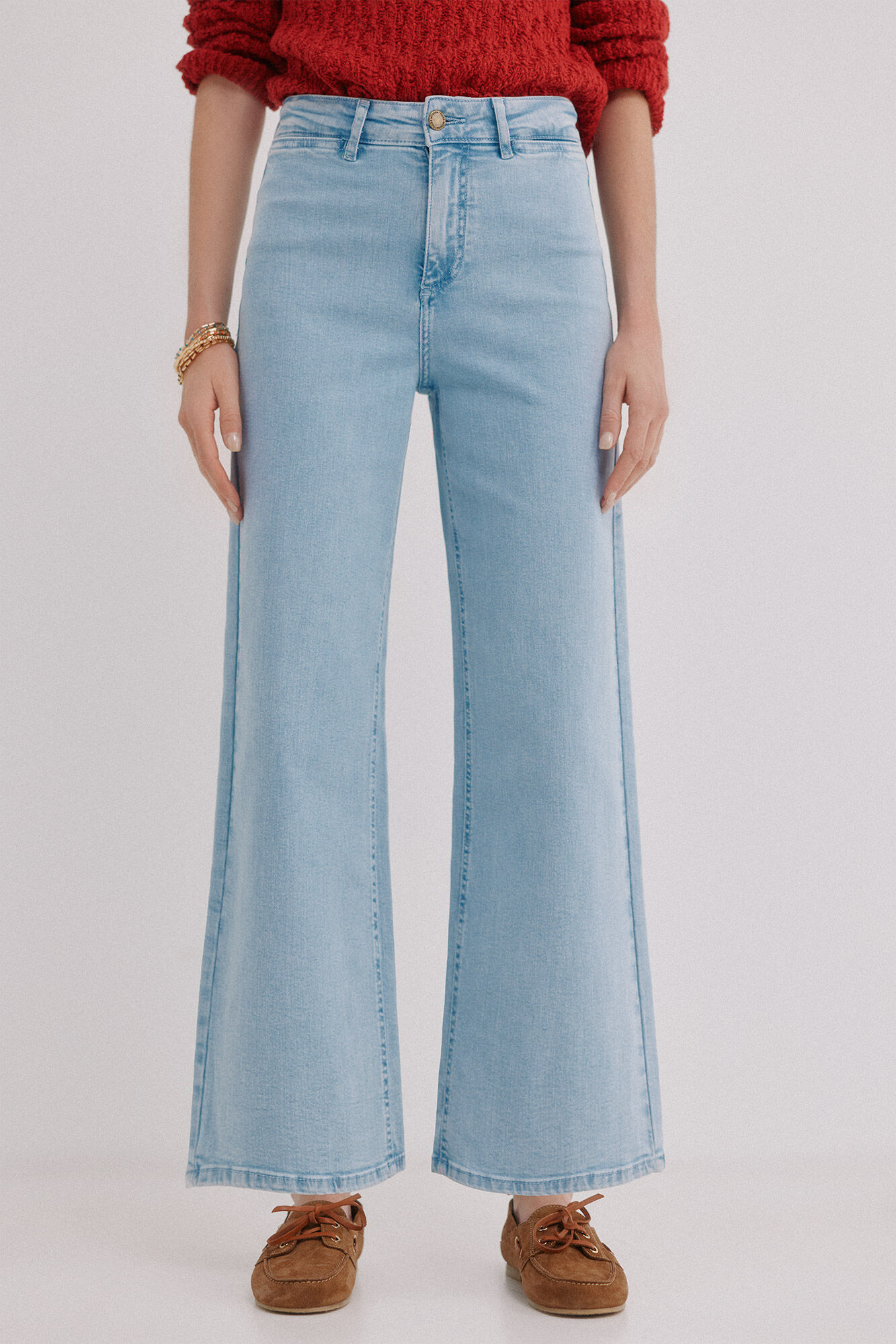 Hoss Intropia B&aacute;rbara. Vaqueros wide leg