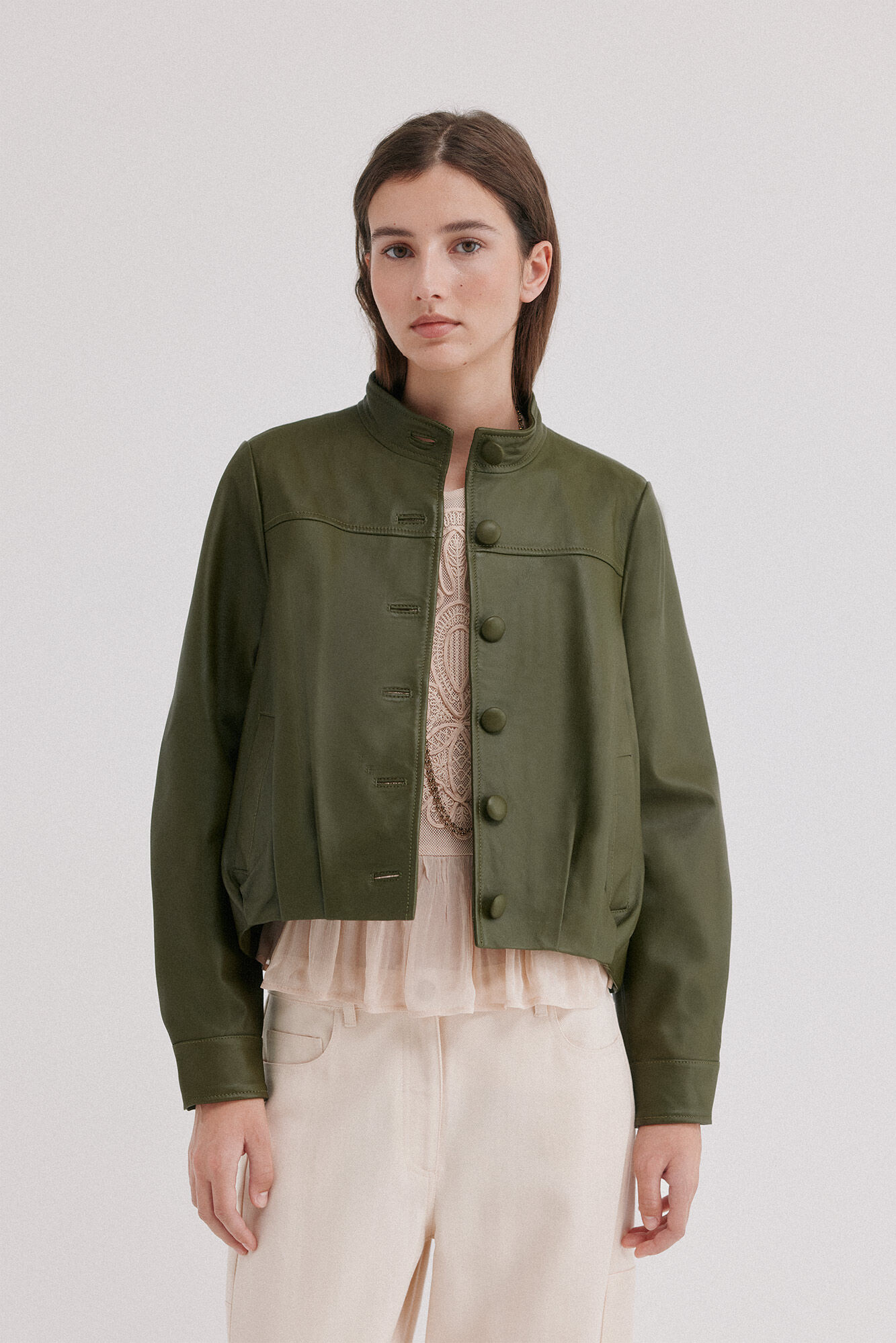 Hoss Intropia Fabia. Leather jacket
