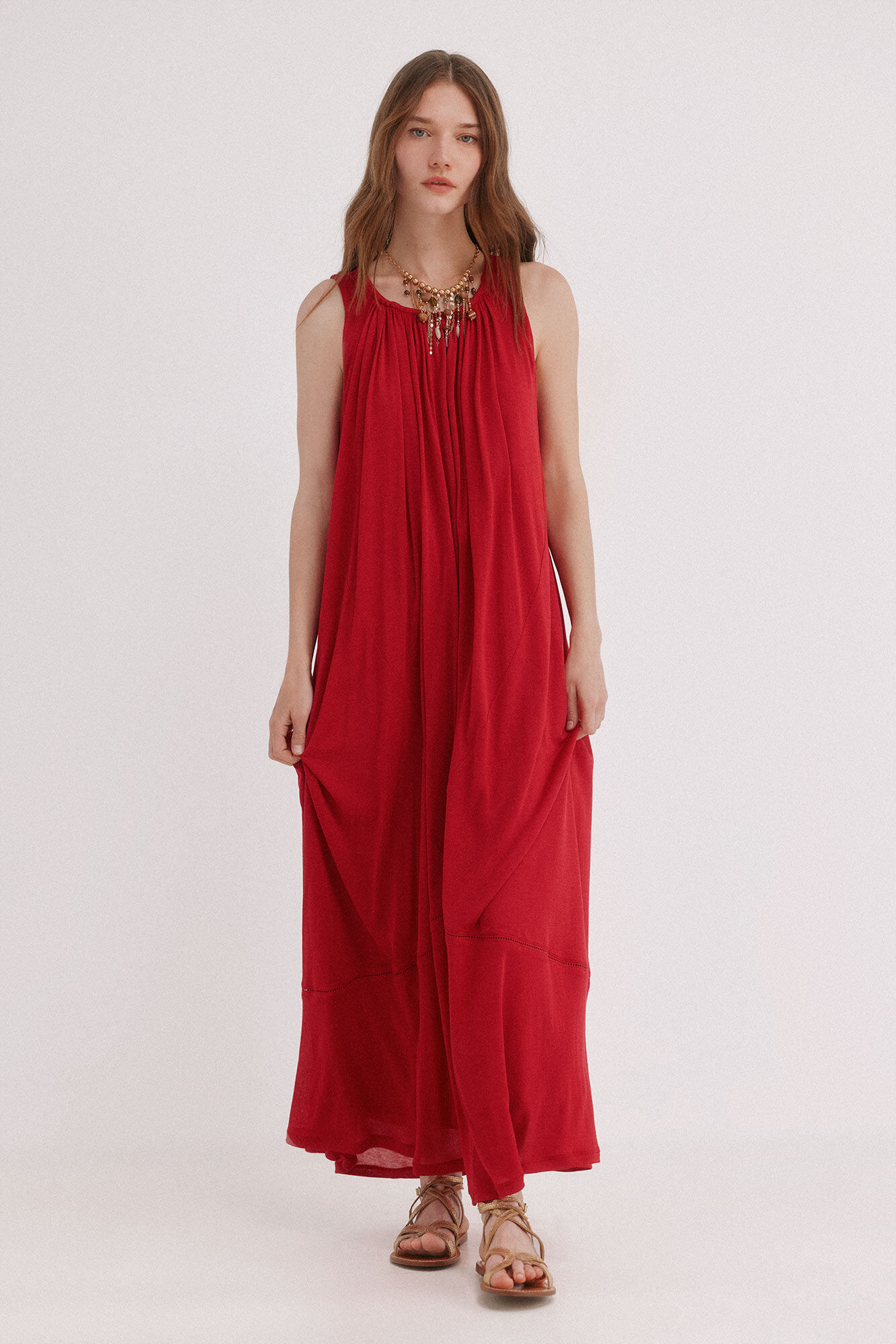 Hoss Intropia Arlet. Long dress Red