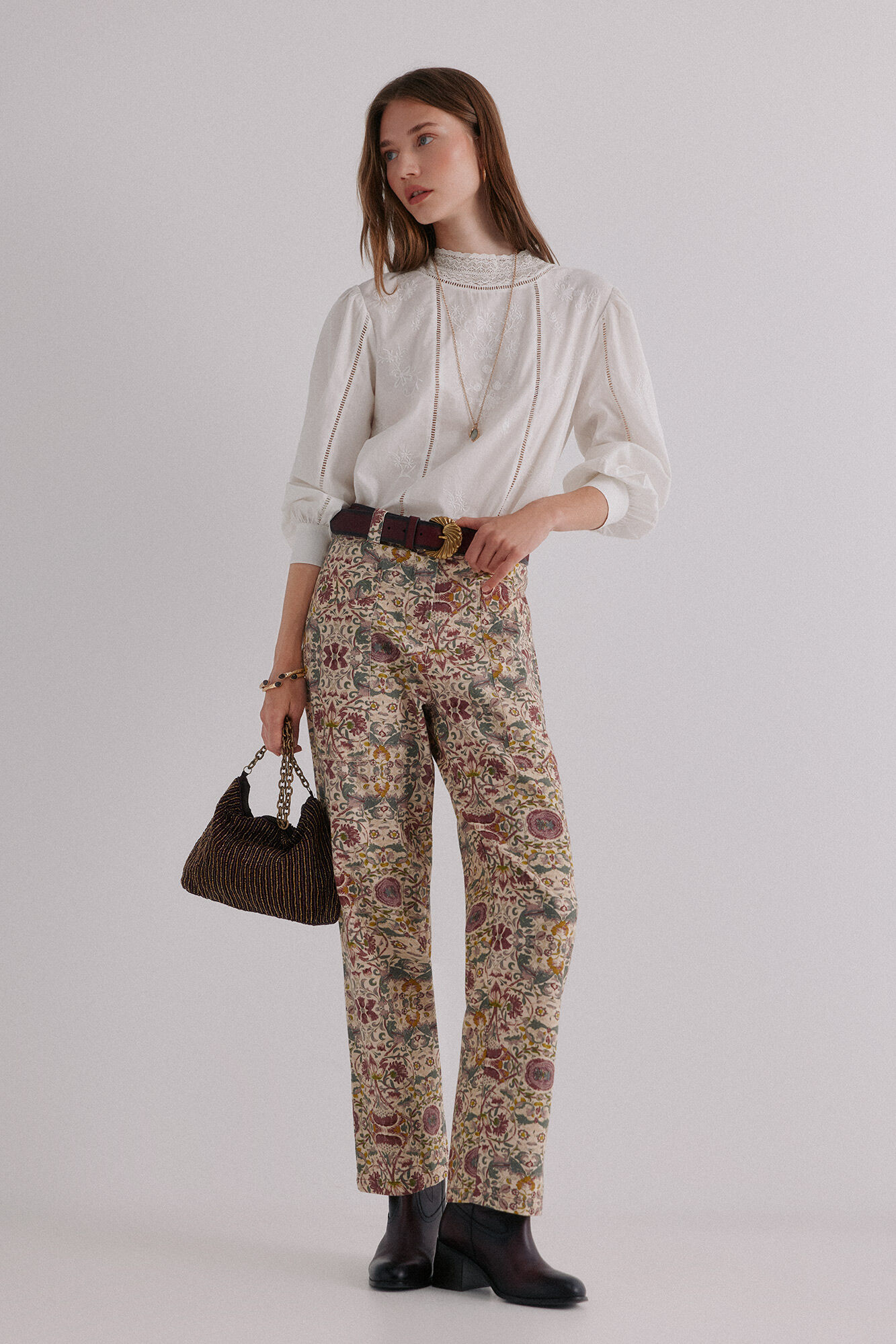 Hoss Intropia Priscille. Pantalones estampados