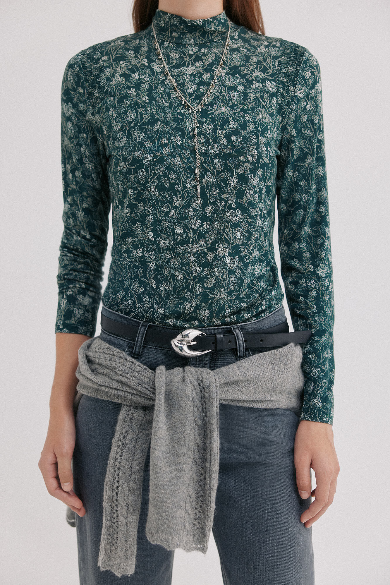 Hoss Intropia Malika. T-shirt paisley Multicolorido