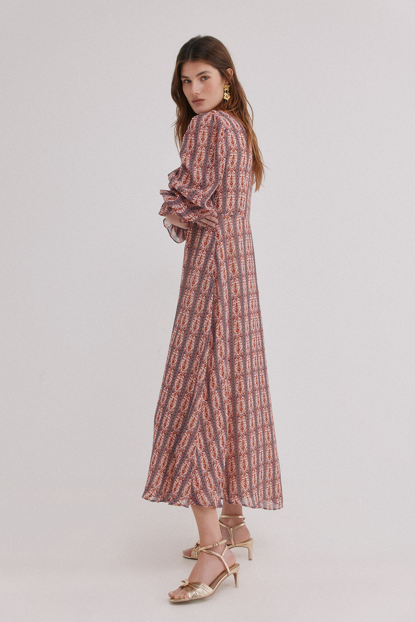 Hoss Intropia &Aacute;gueda. Vestido estampado