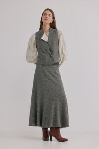 Hoss Intropia Elsa. Chaleco cuadros