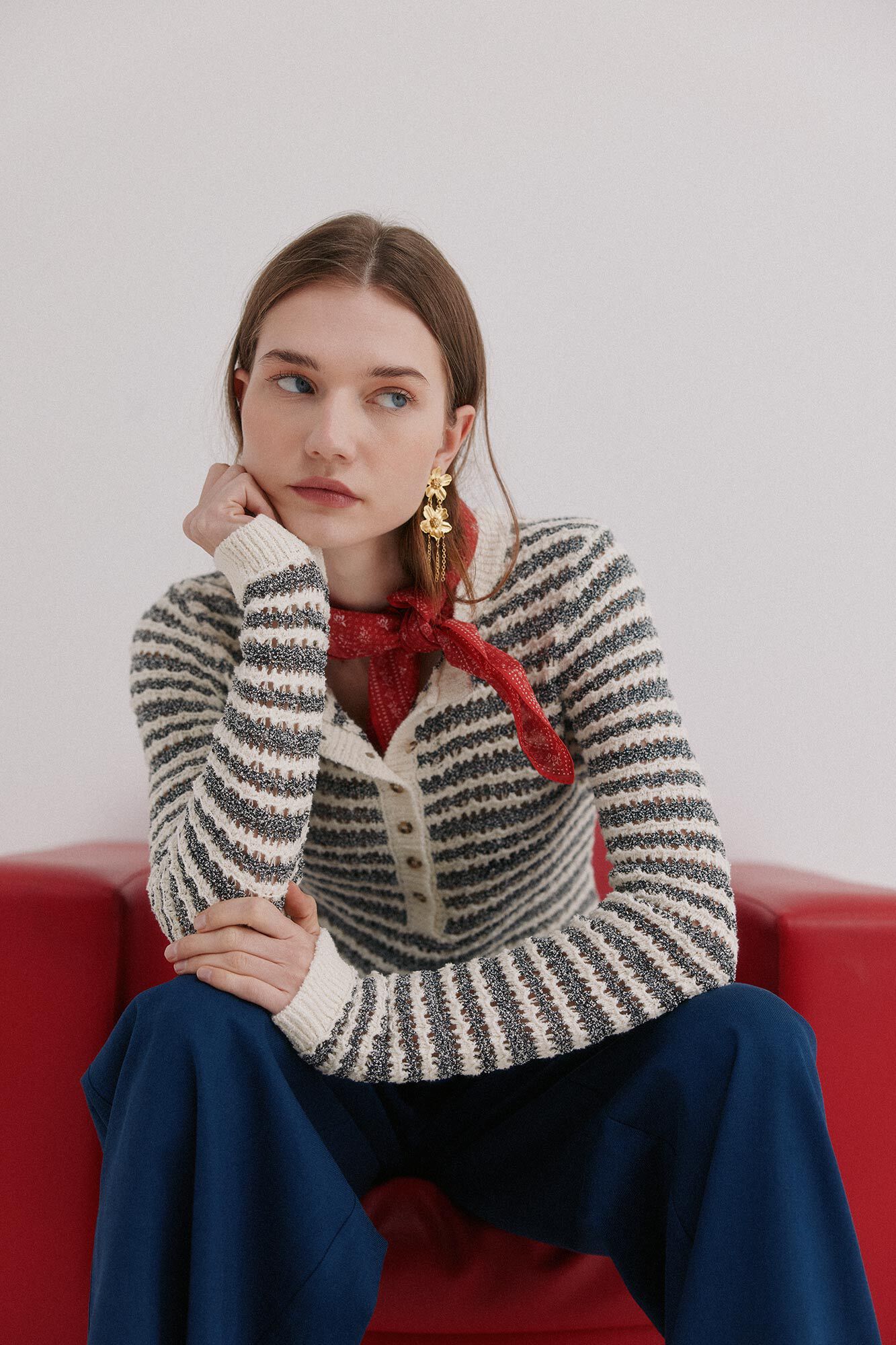 Hoss Intropia Ida. Camisola &agrave;s riscas