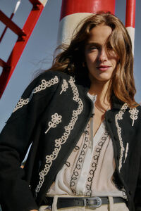 Hoss Intropia Fabiola. Chaqueta bordada