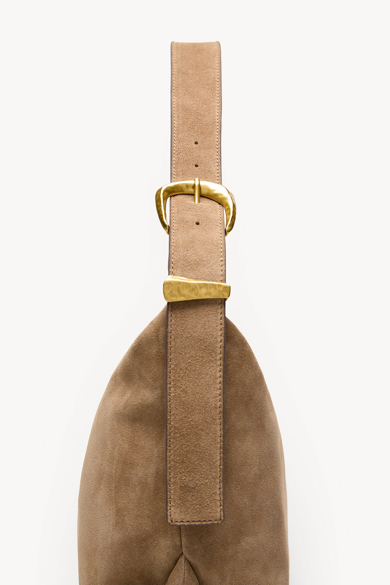 Hoss Intropia Natalia. Suede split leather Brown