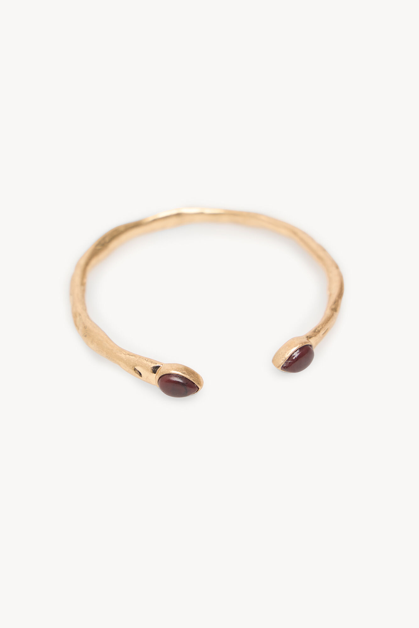 Hoss Intropia Leslie. Brazalete piedra ba&ntilde;ado en oro