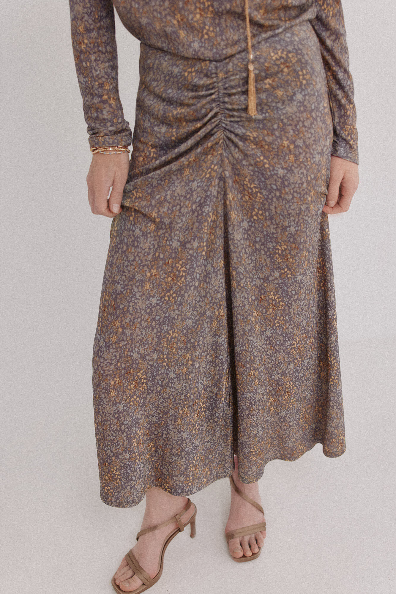 Hoss Intropia Raquel. Saia estampada