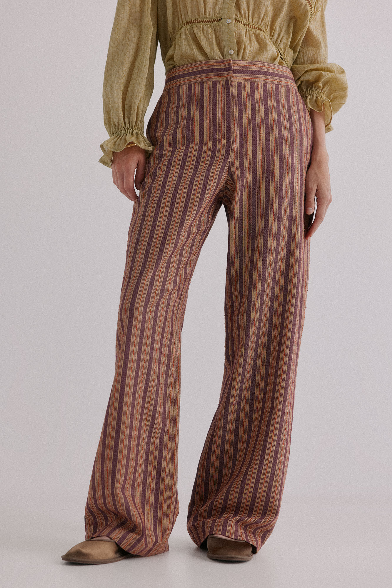 Hoss Intropia Phoebe. Pantal&oacute;n a rayas