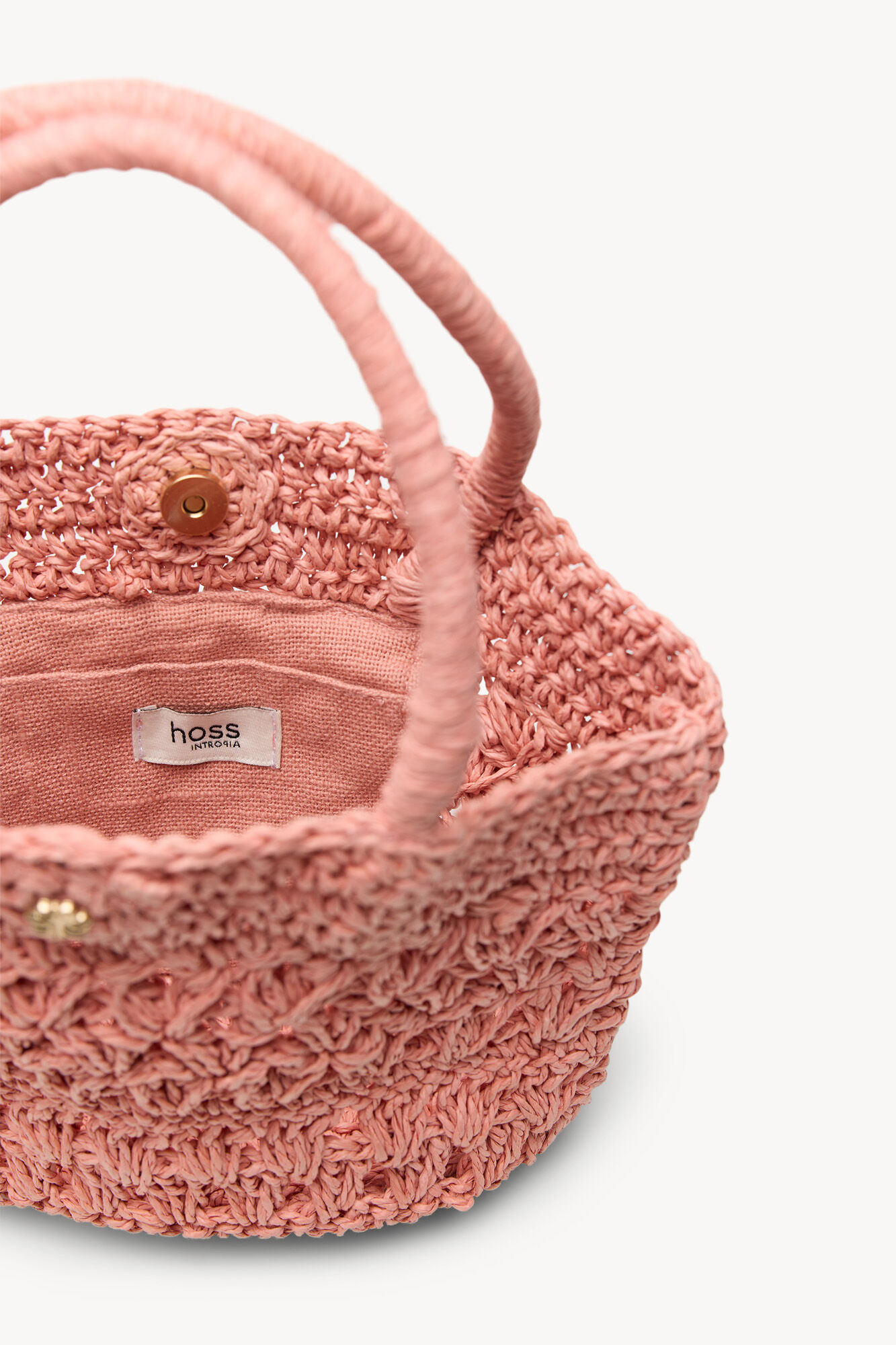 Hoss Intropia Nunile. mala mini de fibras naturais