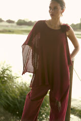 Hoss Intropia Noemi. Capa de malha Granada