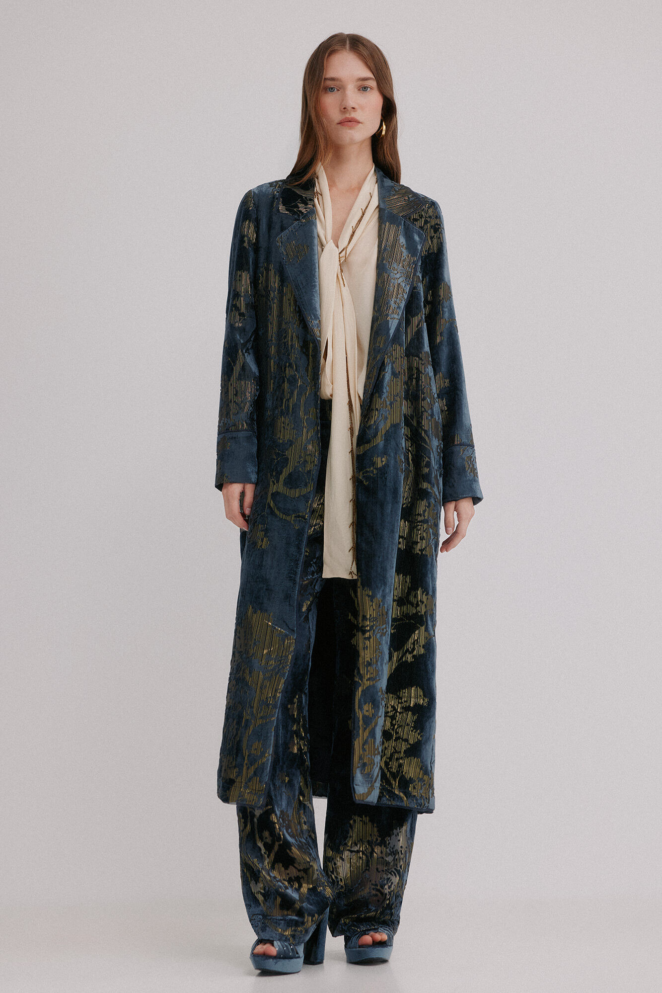 Hoss Intropia Elodie. Casaco jacquard