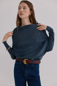 Hoss Intropia Nica. Jersey escote asimétrico