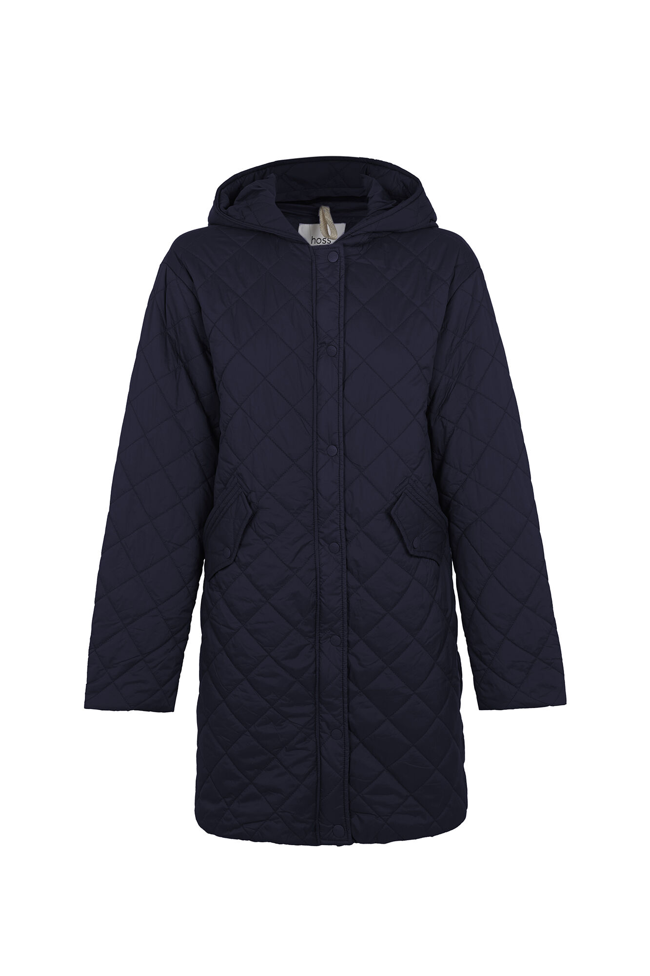 Hoss Intropia Daneris. Chaqueta midi Azul marino