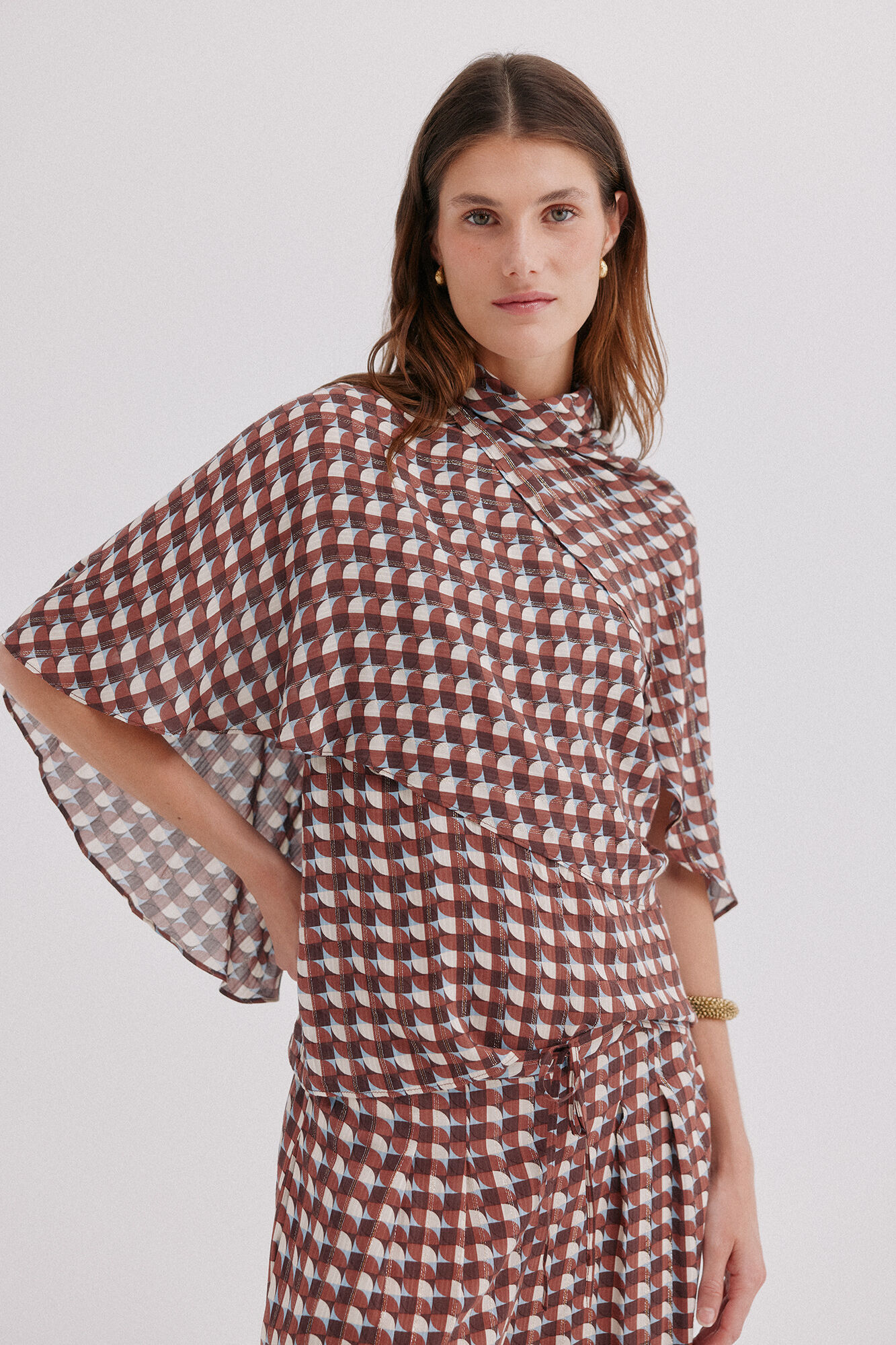 Hoss Intropia Blusa estampada Clavel
