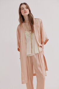 Hoss Intropia Elora. Kimono flu&iacute;do satinado